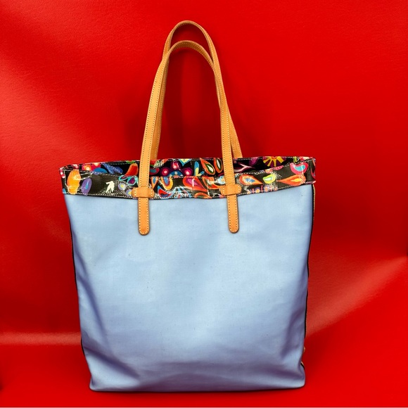 Consuela Bags Consuela Austin Sophie Blue Floral Large Tote Bag